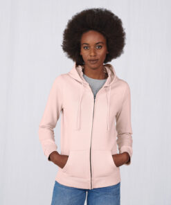 B&C Inspire Zipped Hood /women