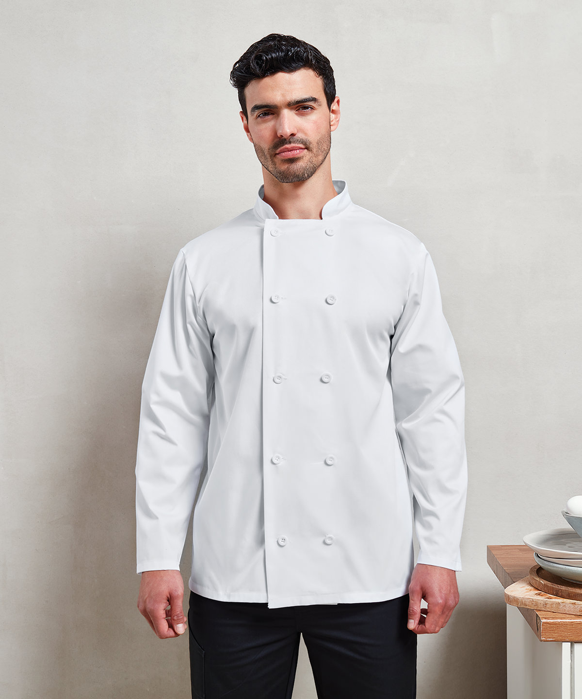 Long sleeve chefs jacket