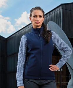 Womens Windchecker® printable and recycled gilet