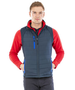 compass padded softshell gilet