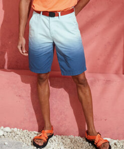 Mens dip-dye shorts